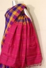 Multi Checks Kanjeevaram Silk Saree